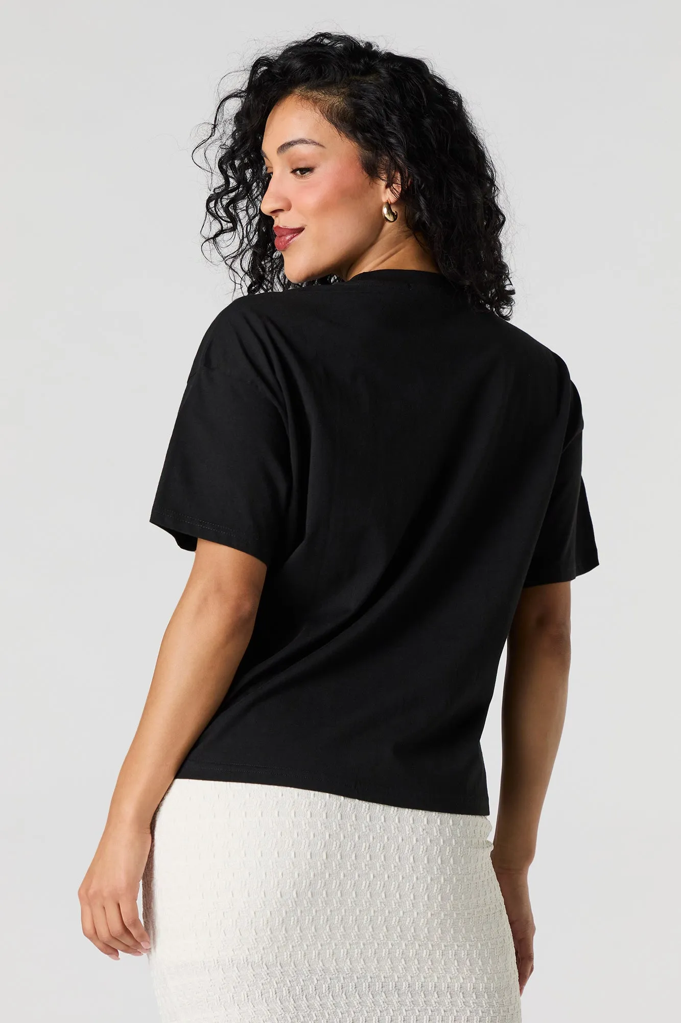 Lower East Side Embroidered T-Shirt