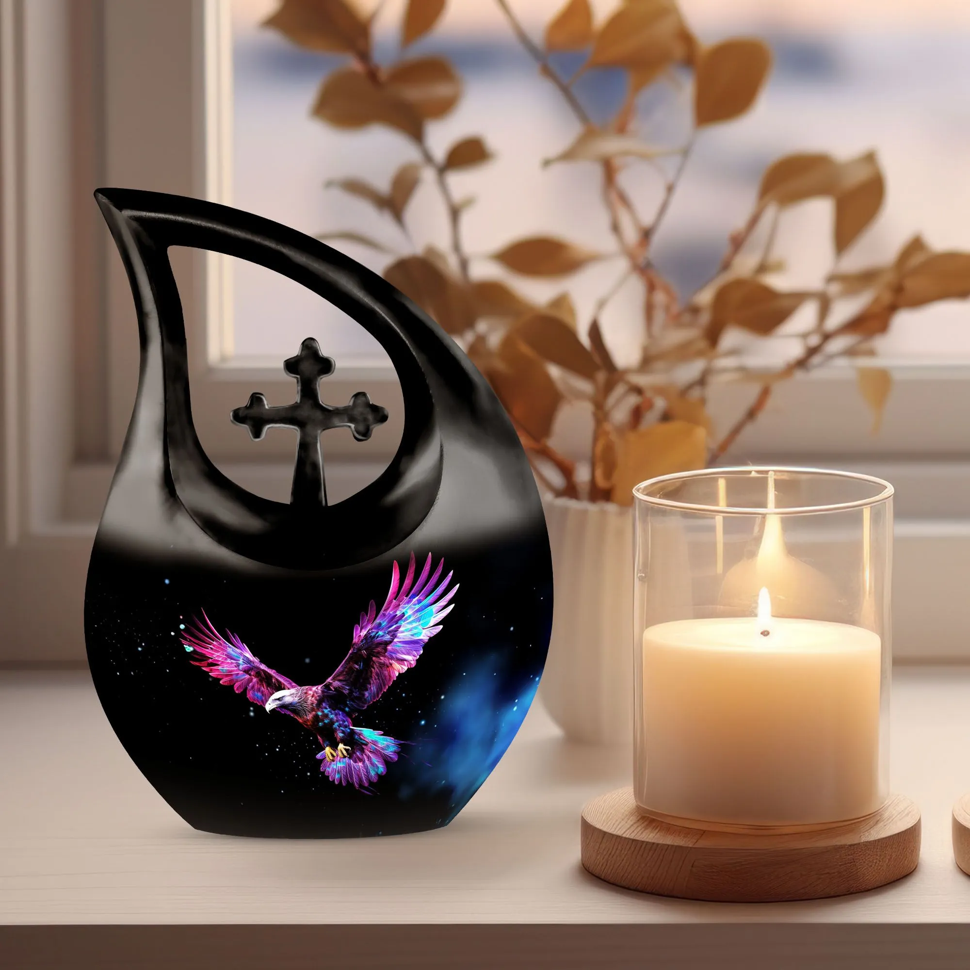 Majestic Eagle Urn human ashes keepsakes custom urn