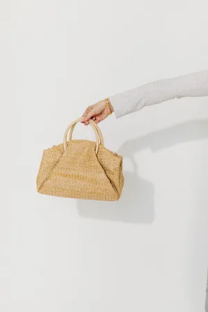 Matilda Fold Bag in Straw