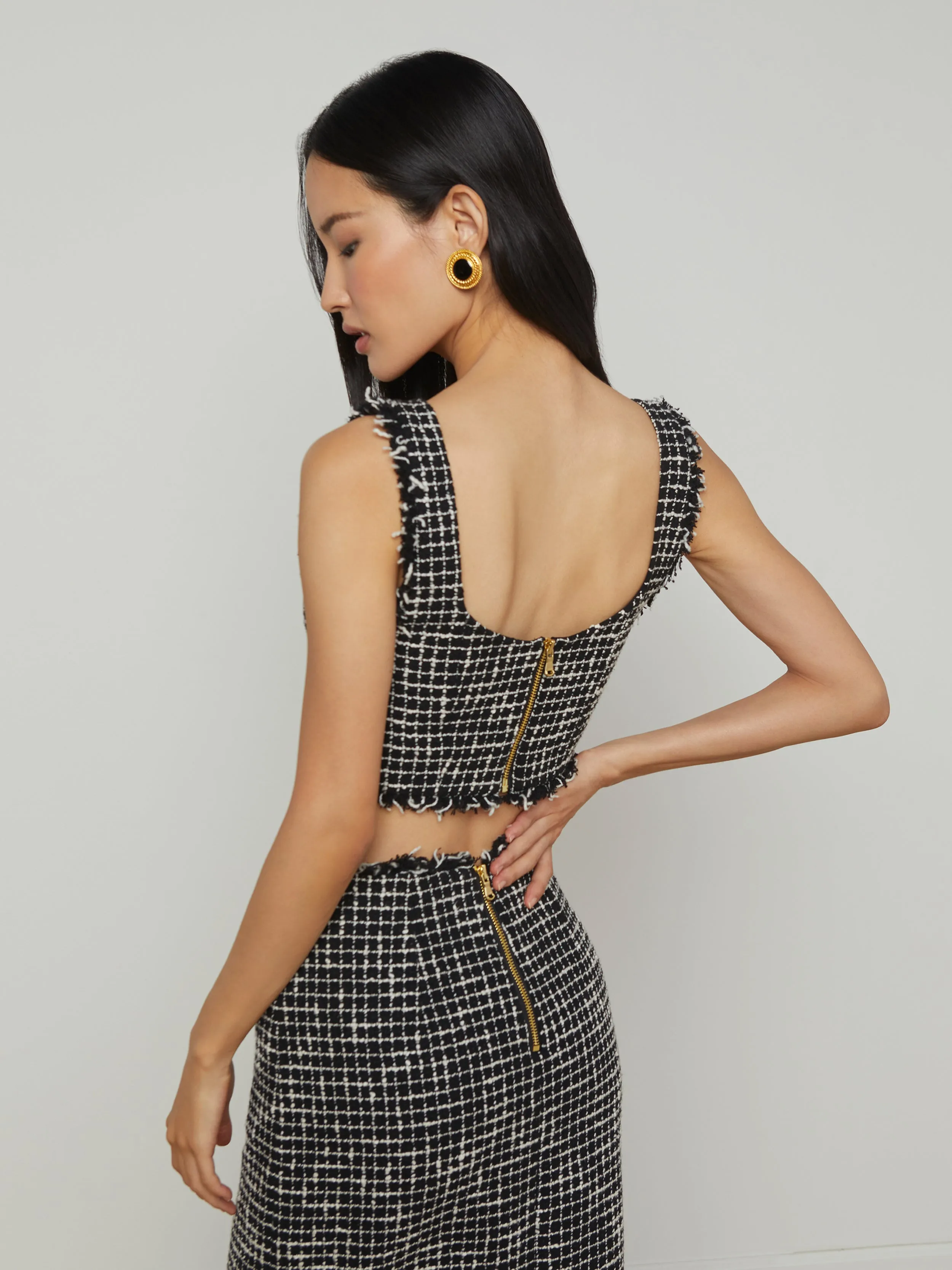 Maylin Tweed Top