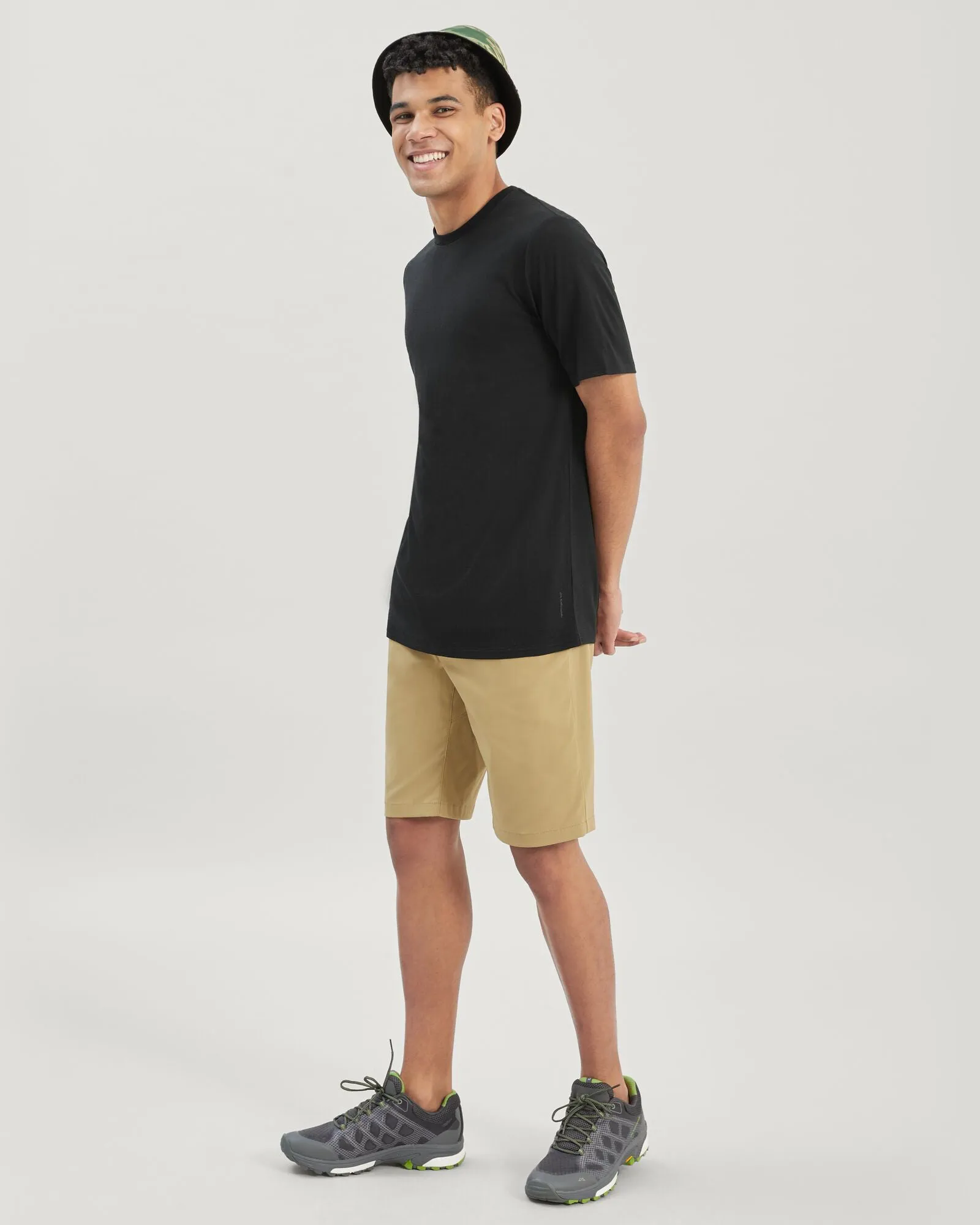 Men's 100% Merino T-shirt - Black