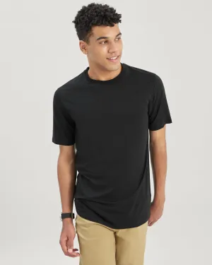Men's 100% Merino T-shirt - Black