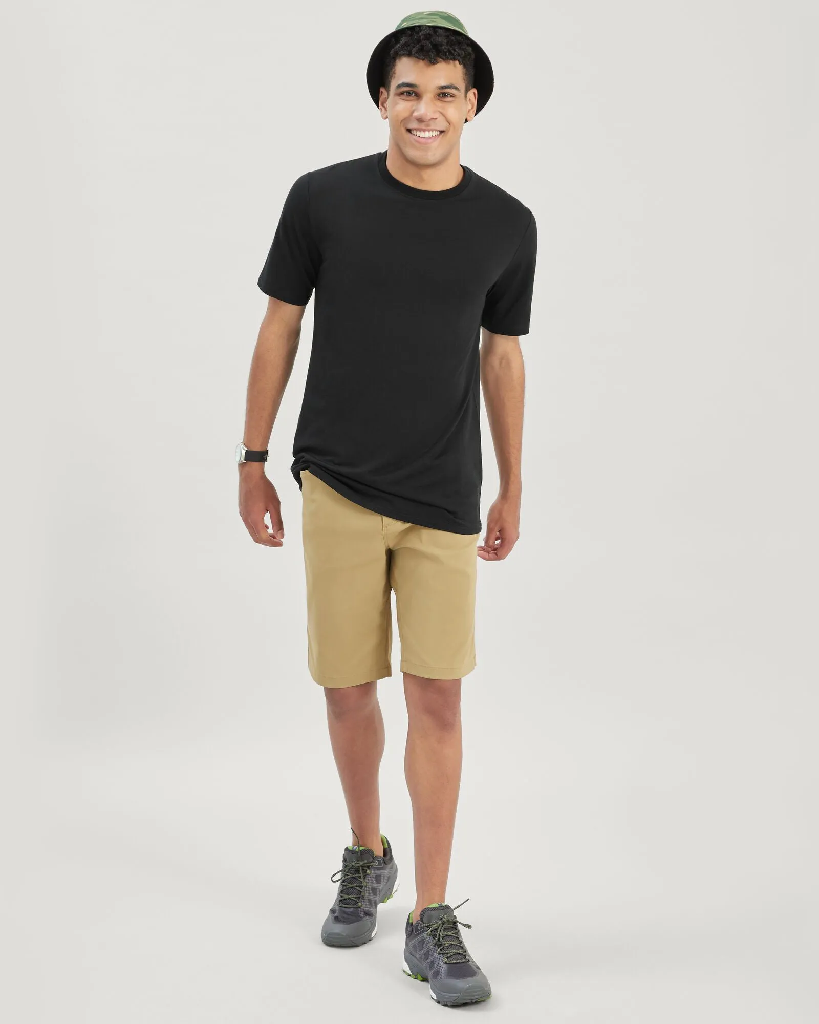 Men's 100% Merino T-shirt - Black