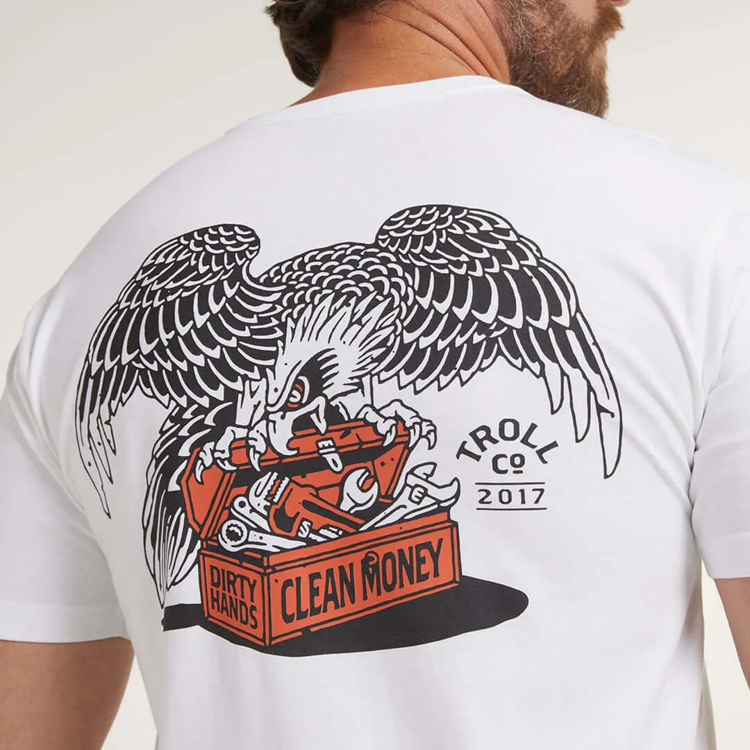 Men's DHCM Eagle Eye T-Shirt, White
