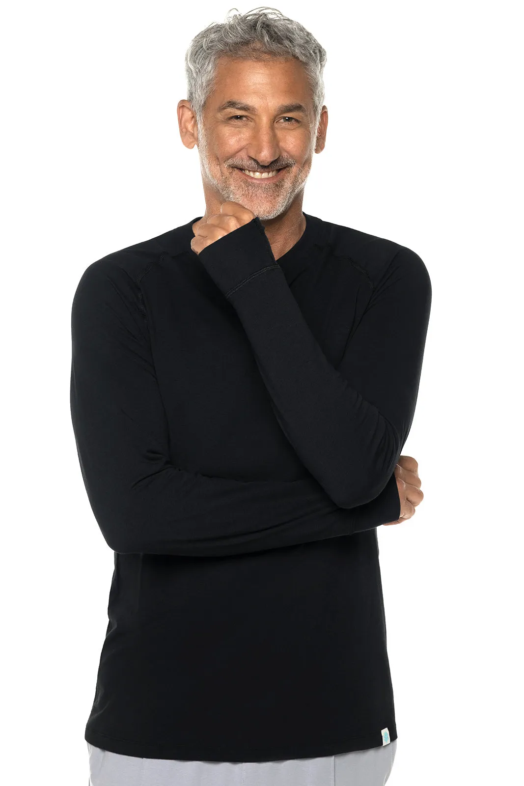 Men's LumaLeo Long Sleeve T-Shirt | Black