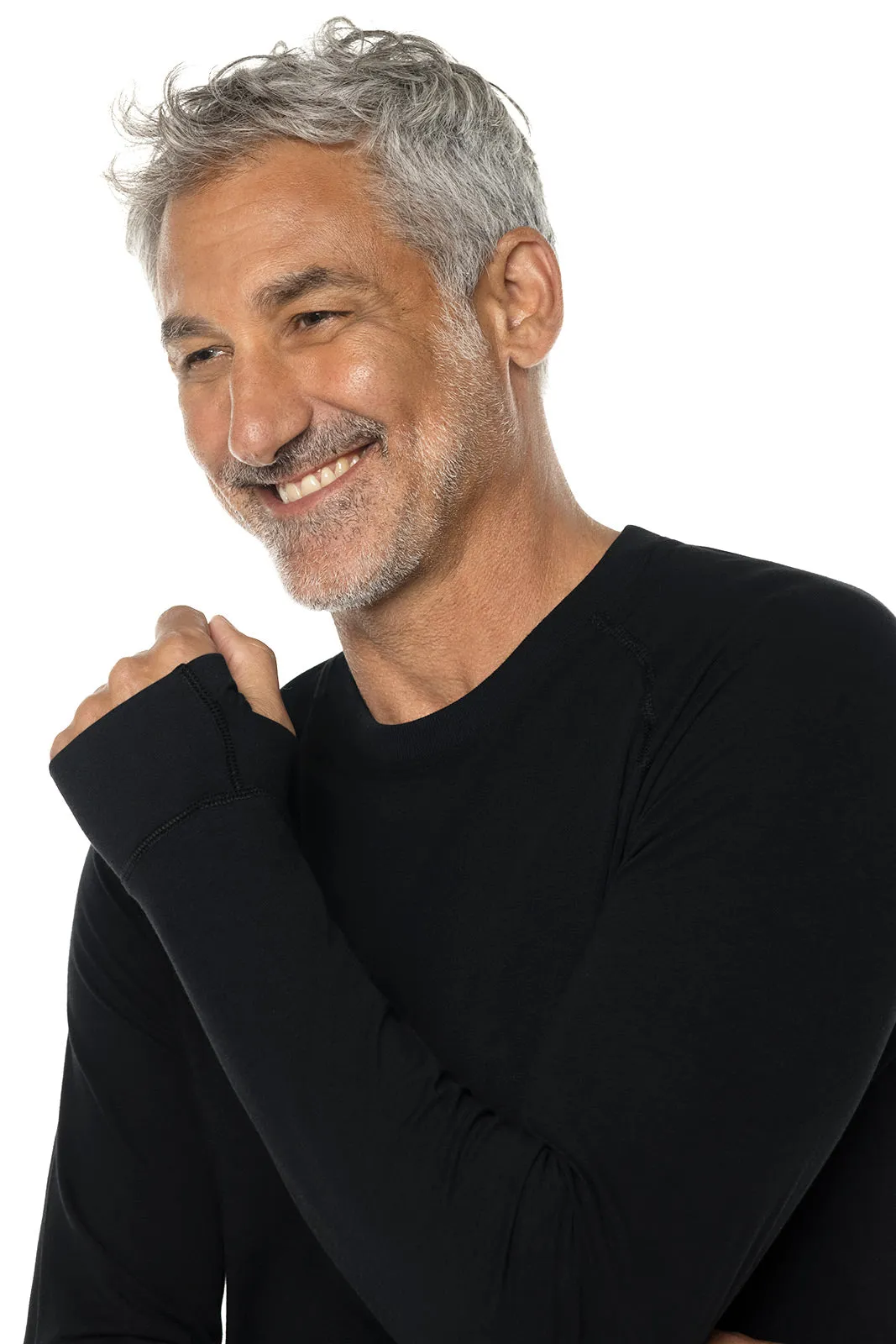 Men's LumaLeo Long Sleeve T-Shirt | Black