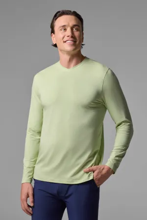 Men's Morada Everyday Long Sleeve V-Neck T-Shirt | Seedling