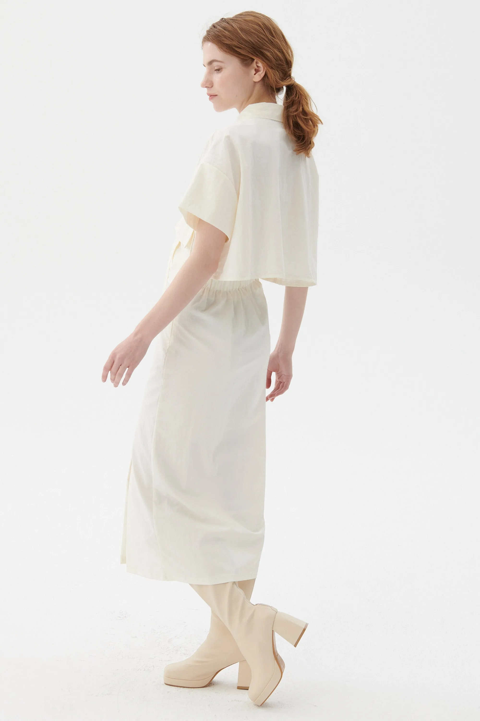 Mindy Cropped Shirt