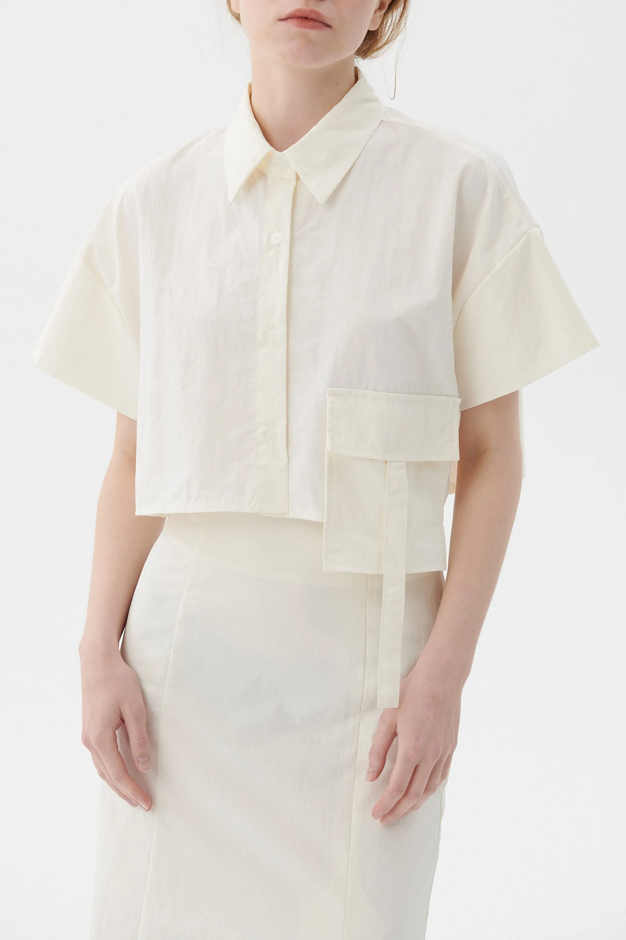 Mindy Cropped Shirt