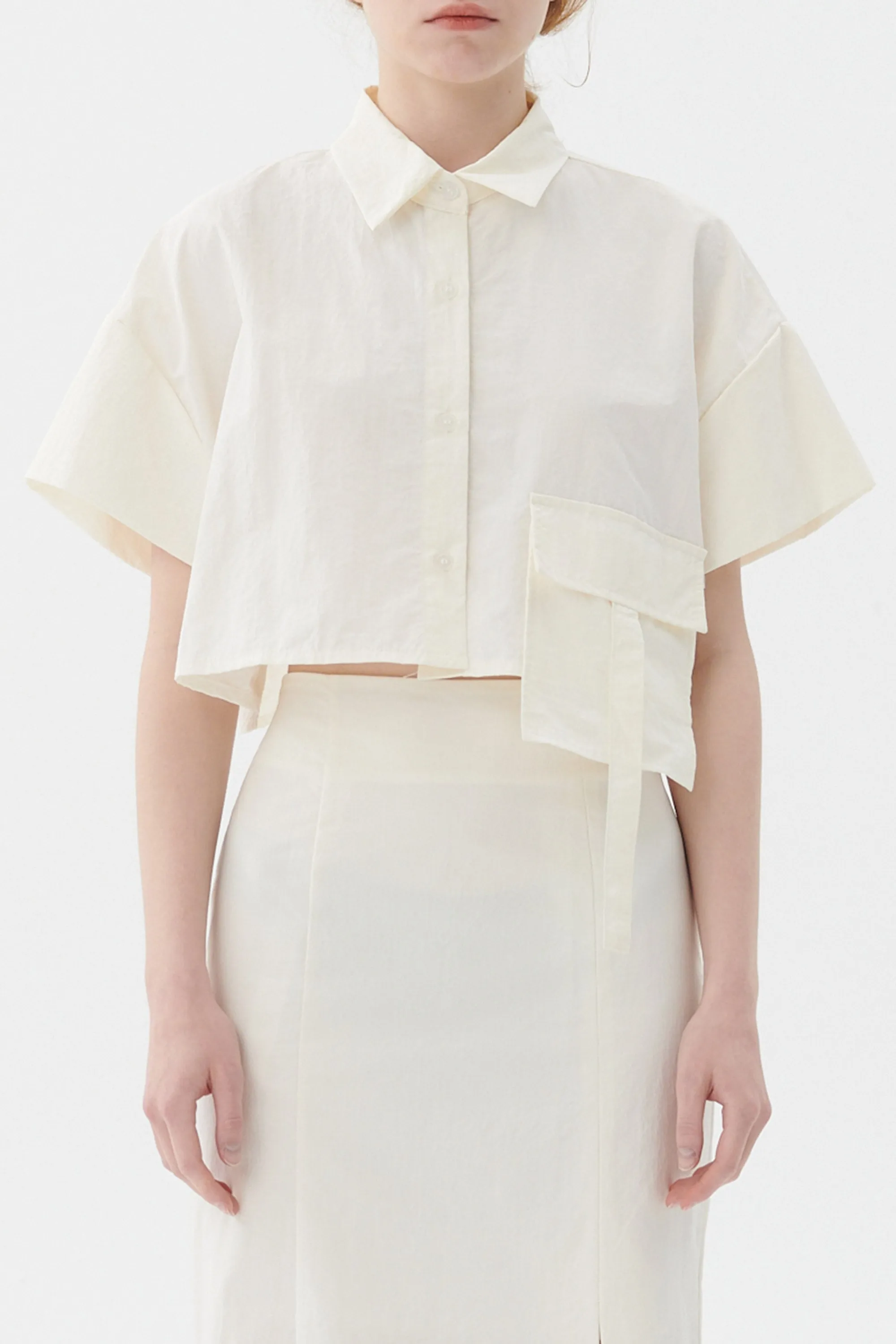 Mindy Cropped Shirt