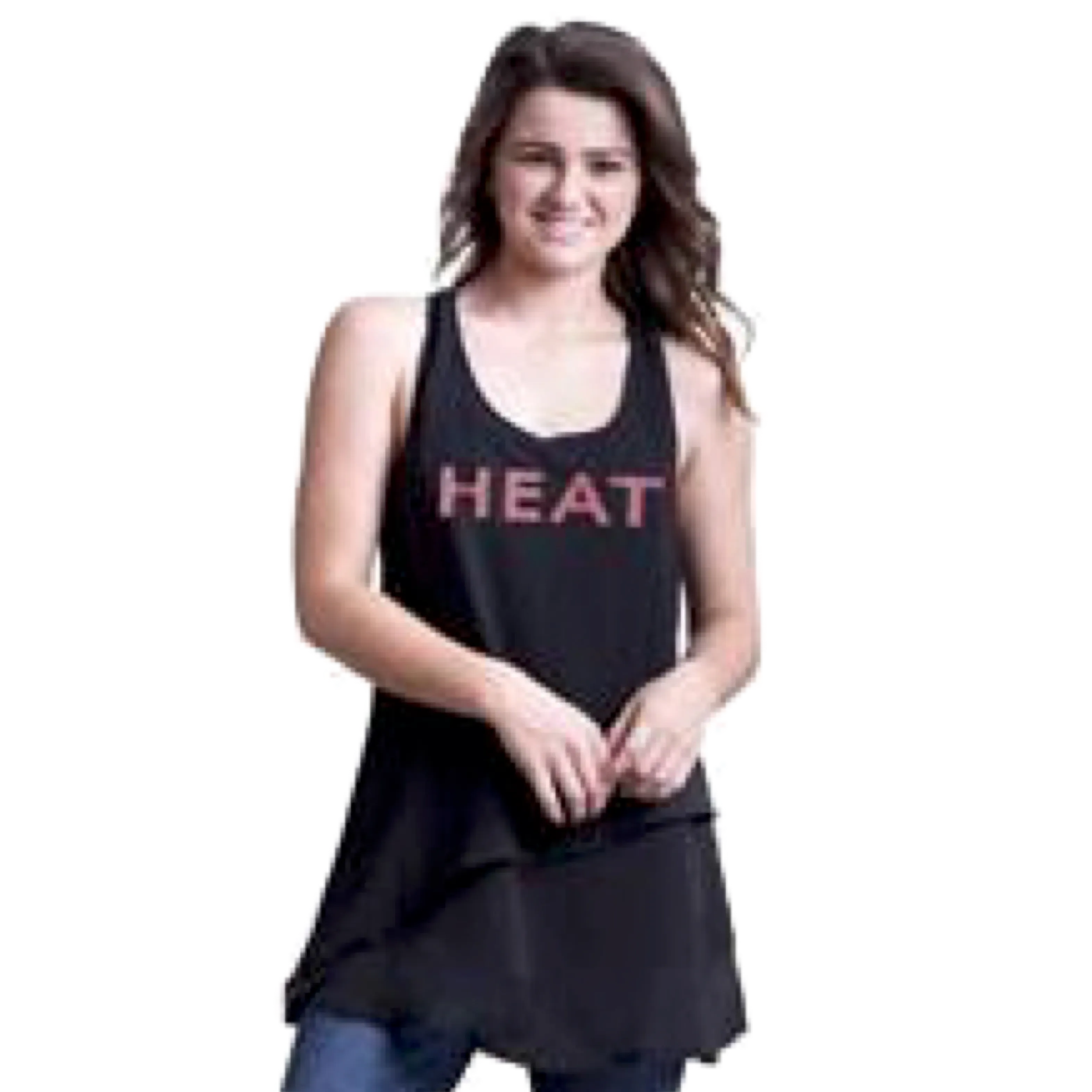 Miss Fanatic Miami HEAT Women's Angel Face Tank