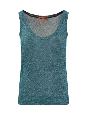 Missoni Lurex Detailed Sleeveless Vest