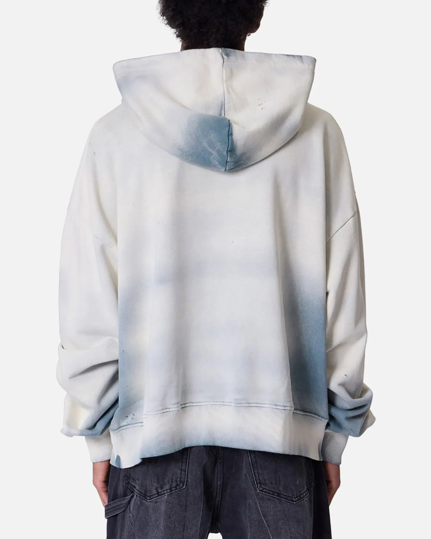 MNML Sprayed Hoodie Blue