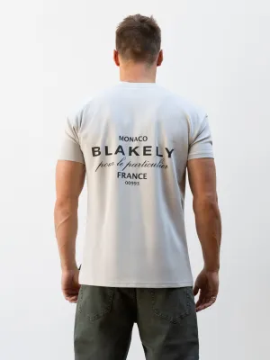 Monaco Relaxed T-Shirt - Stone Grey