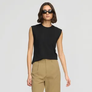 Nana Organic Cotton Structured Shoulder Tee