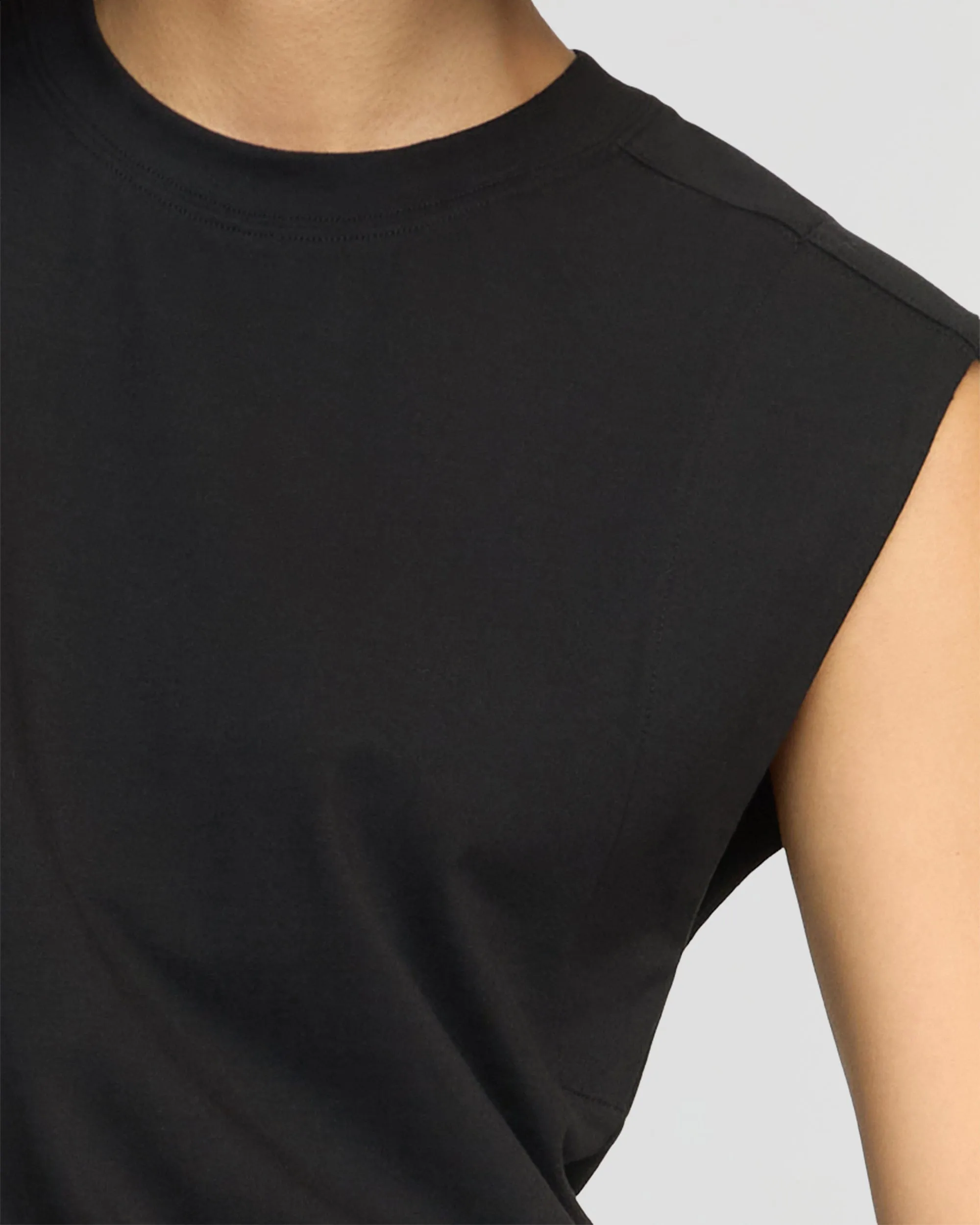 Nana Organic Cotton Structured Shoulder Tee