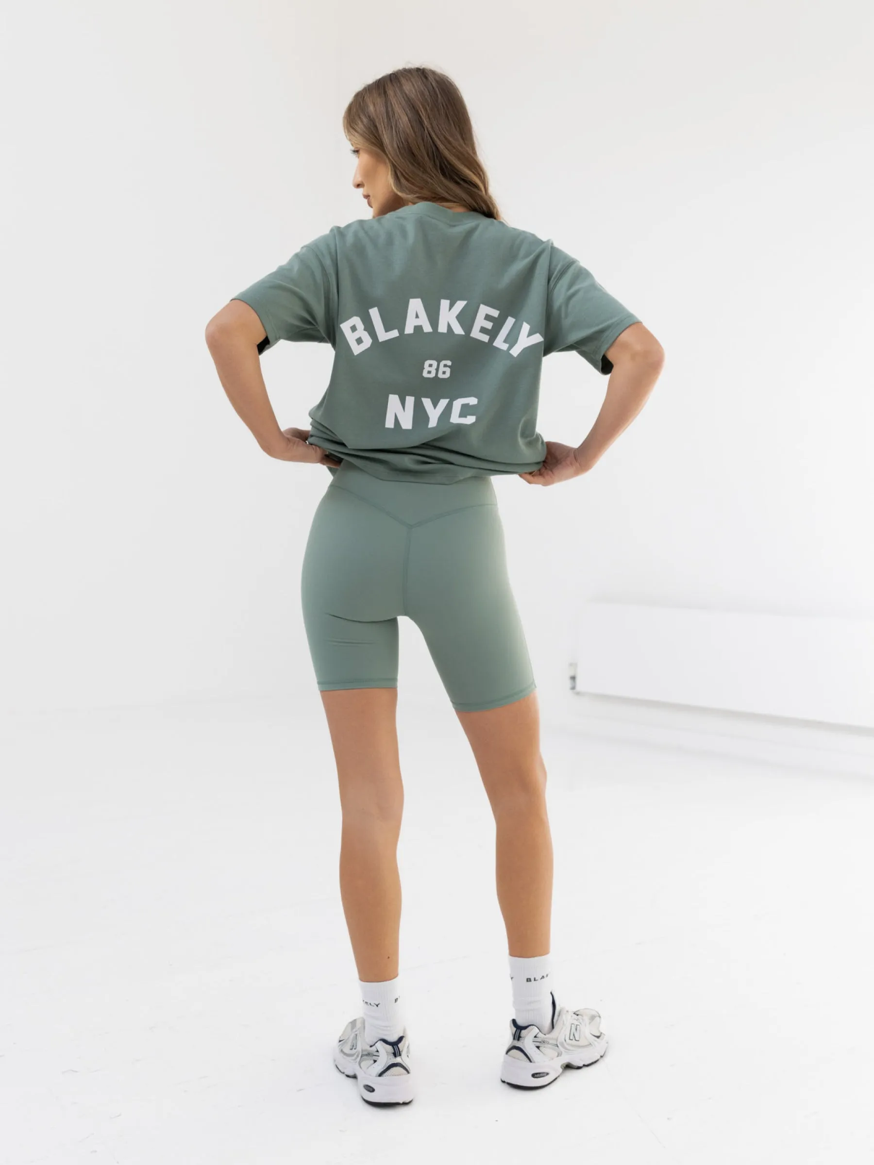 NYC Oversized T-Shirt - Sage Green