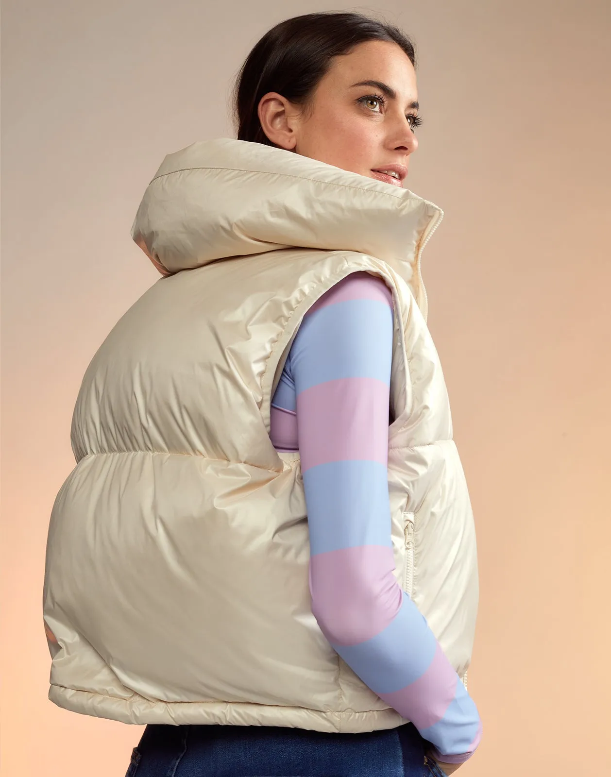 Nylon Puffer Vest