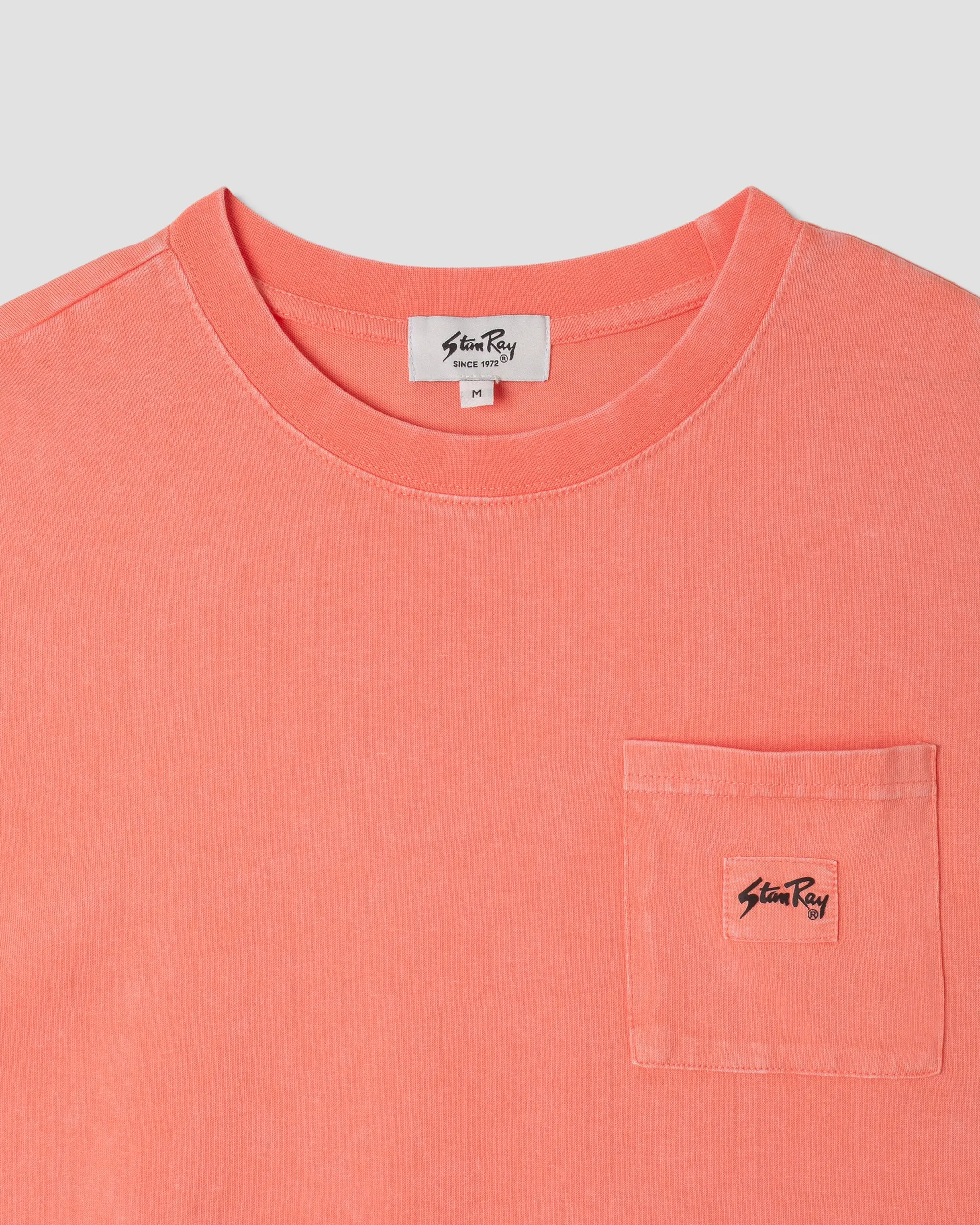 Patch Pocket Tee (Washed Orange)