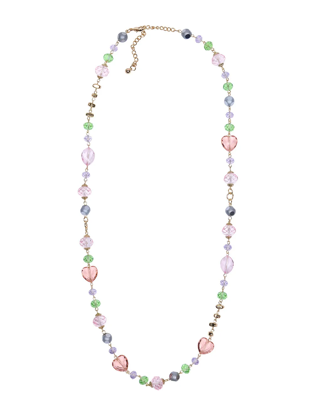 Pink Hearts Necklace