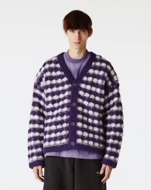 Puff Mohair Knit Cardigan