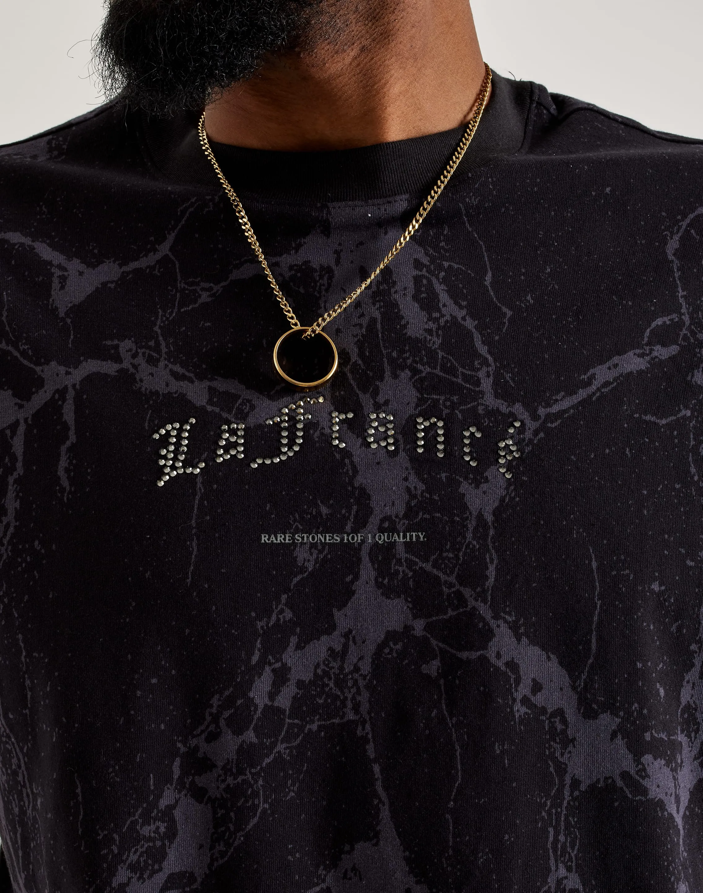 Puma LaFrance Marble Rhinestone Tee