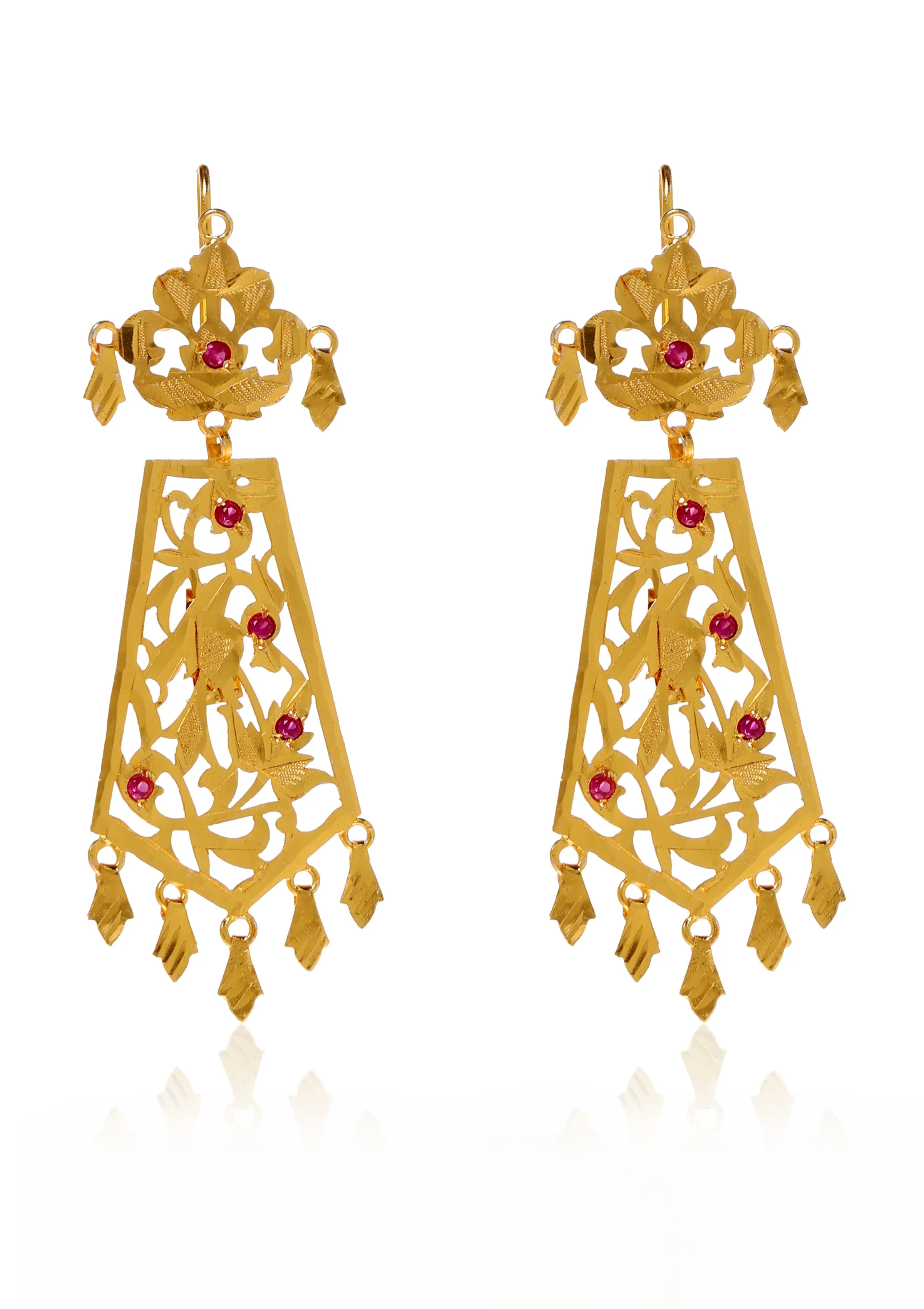 Rano Gold Tone Earrings