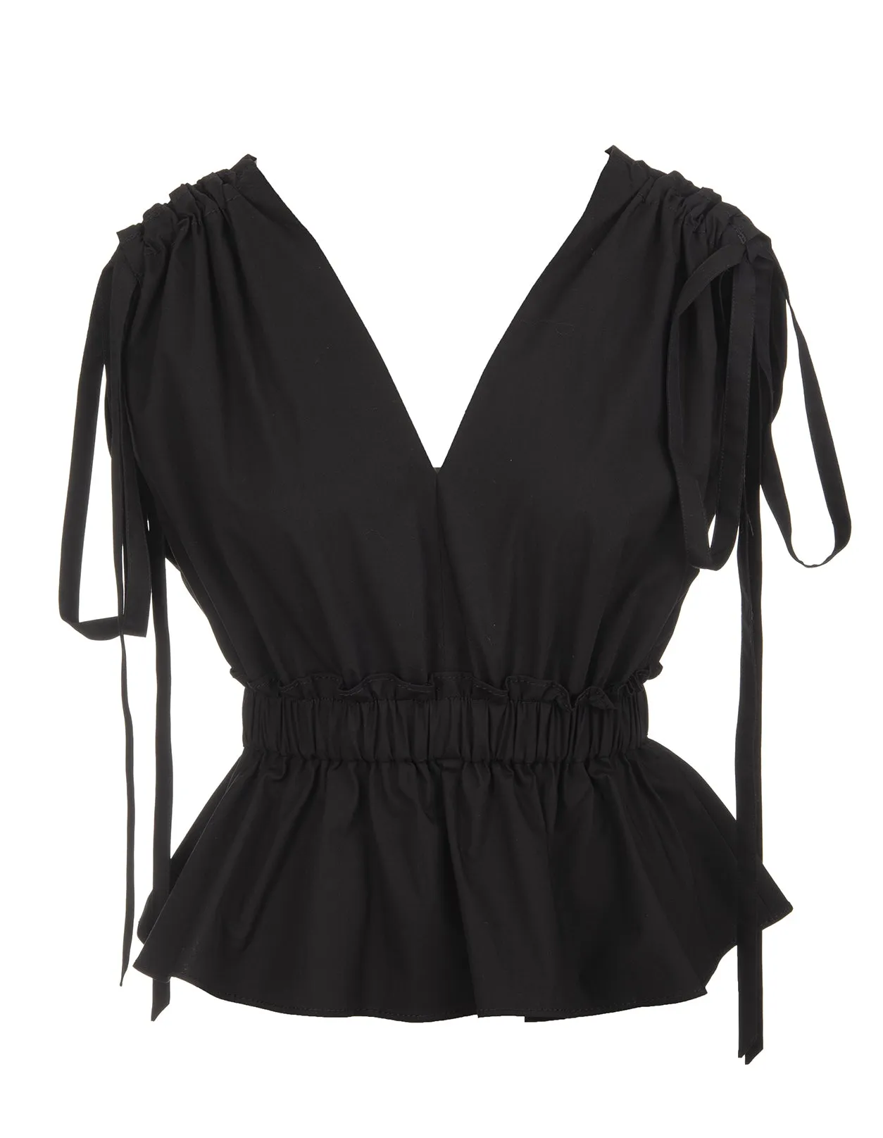 REDValentino Strap-Detailed Sleeveless Blouse