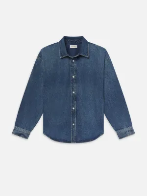 Relaxed Heavy Denim Shirt -- Dreams