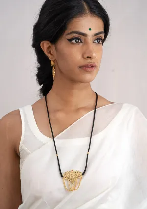 Sakina Gold Tone Silver Necklace