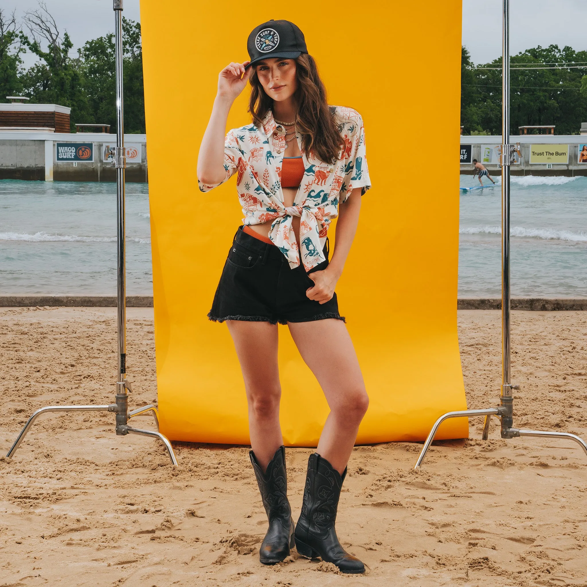Sendero X Waco Surf City Slicker