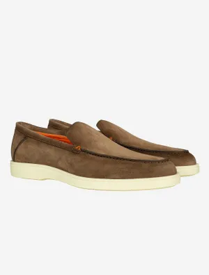Slip On Tumbled Shoe Light Brown