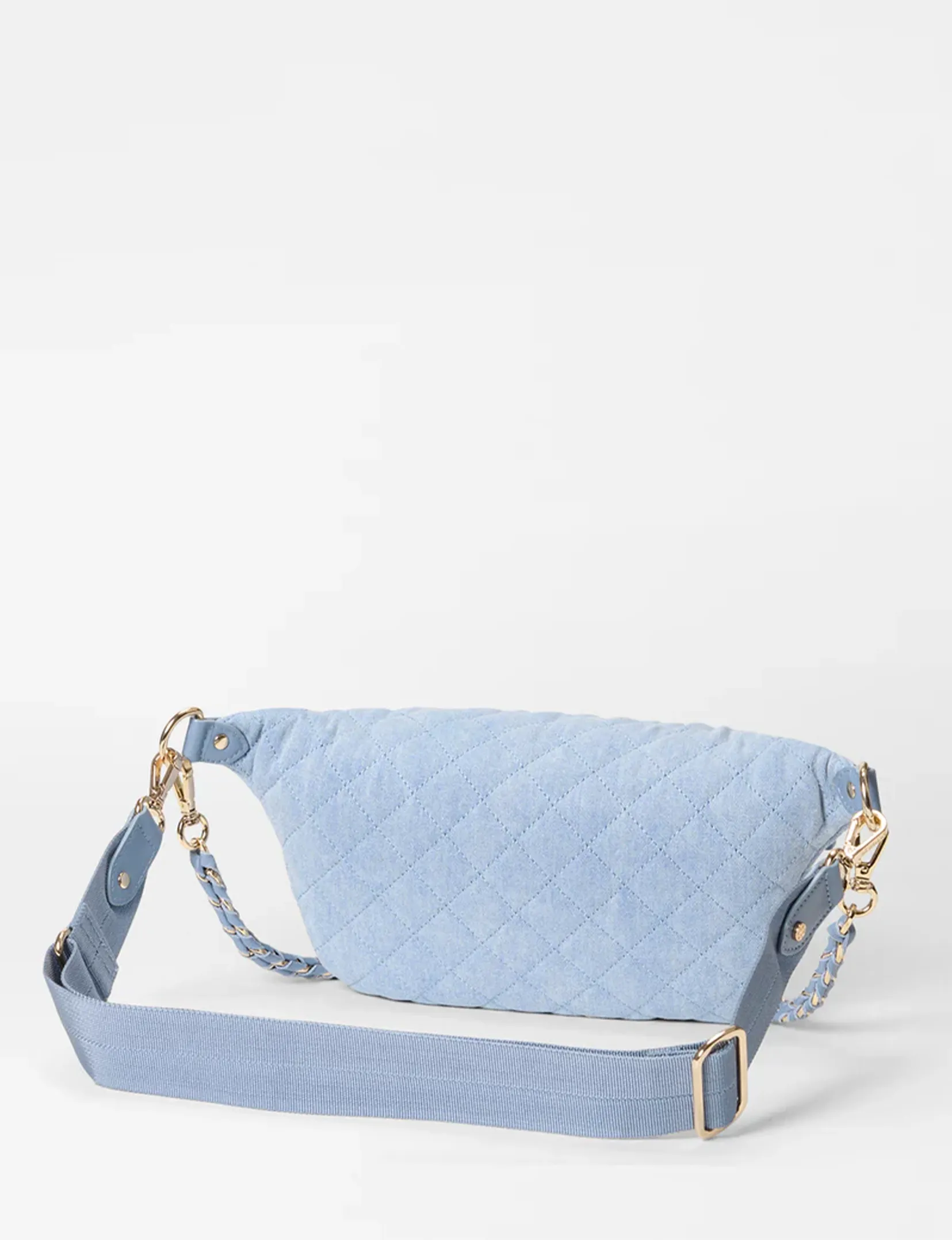 Small Crosby Crossbody Sling, True Light Denim