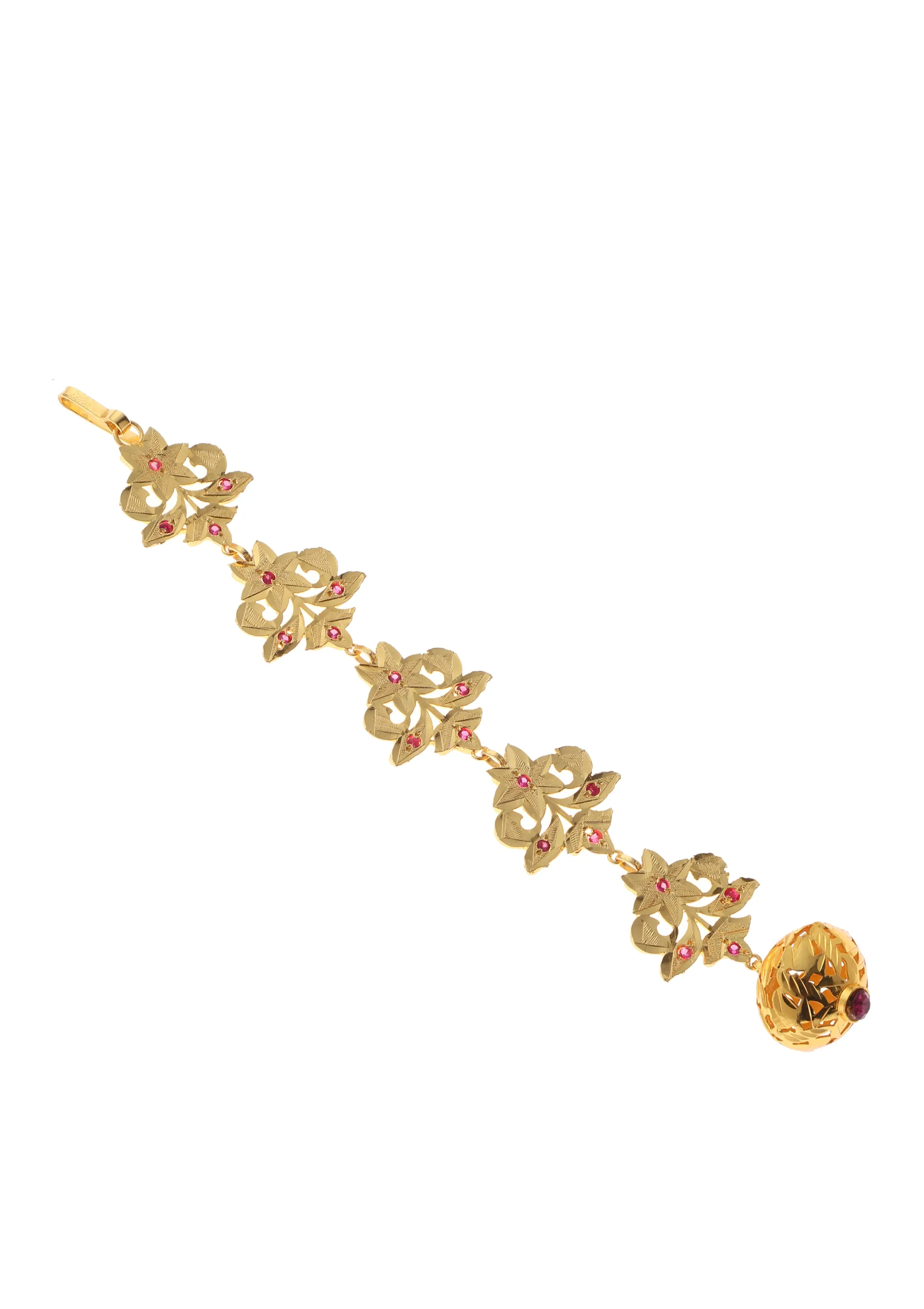 Soha Gold Tone Silver Mangtikka