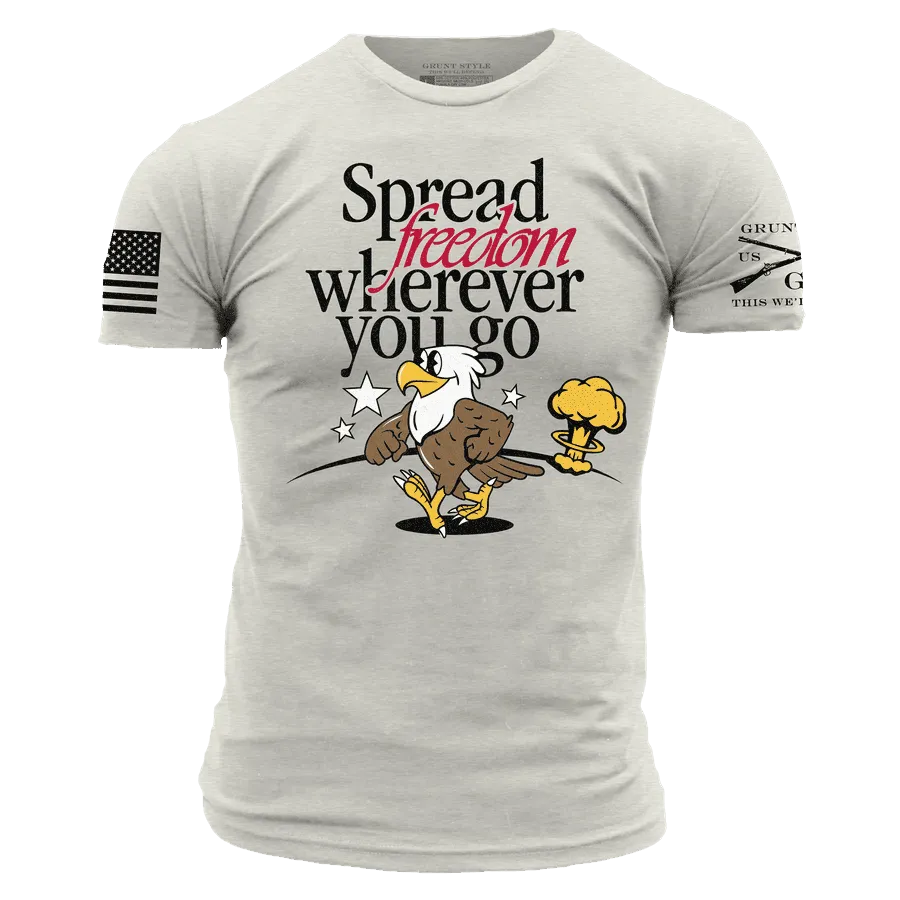 Spreading Freedom T-Shirt - Sand
