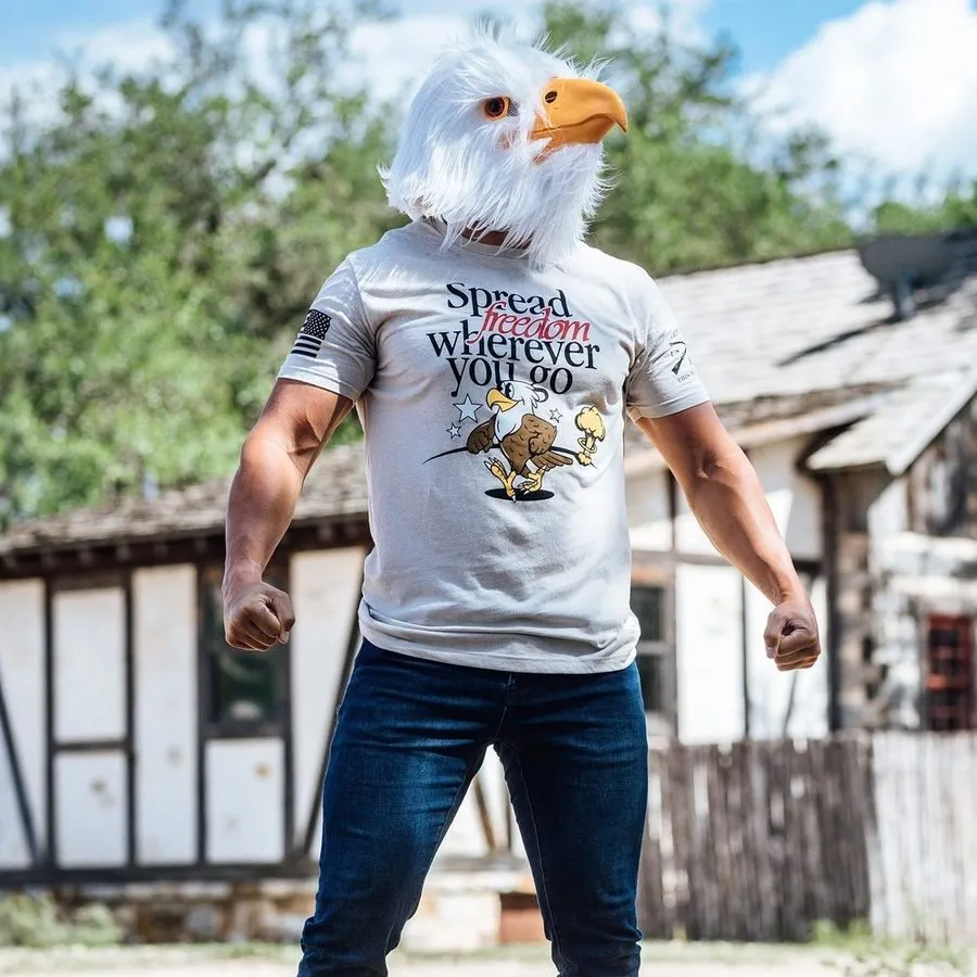 Spreading Freedom T-Shirt - Sand
