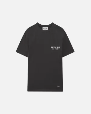 SSS REALISM HEAVEN LOGO REFLECTIVE TEE MOON ASH