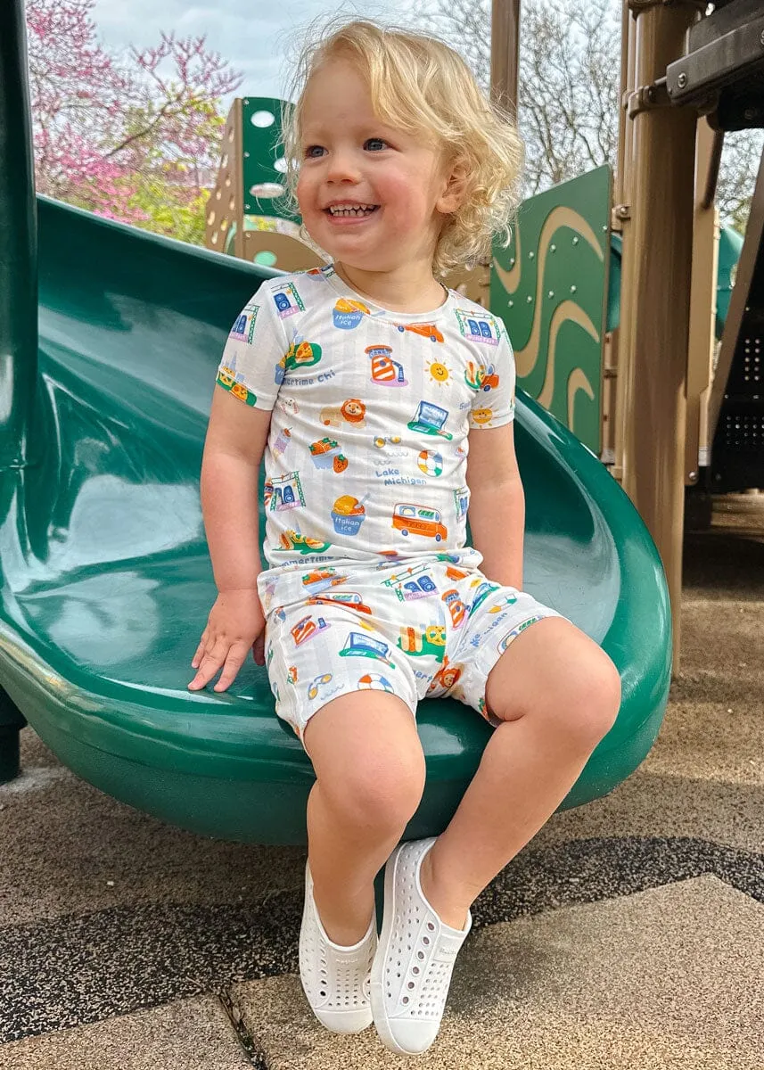 Summertime Chi Loungewear Set - S/S and Shorts