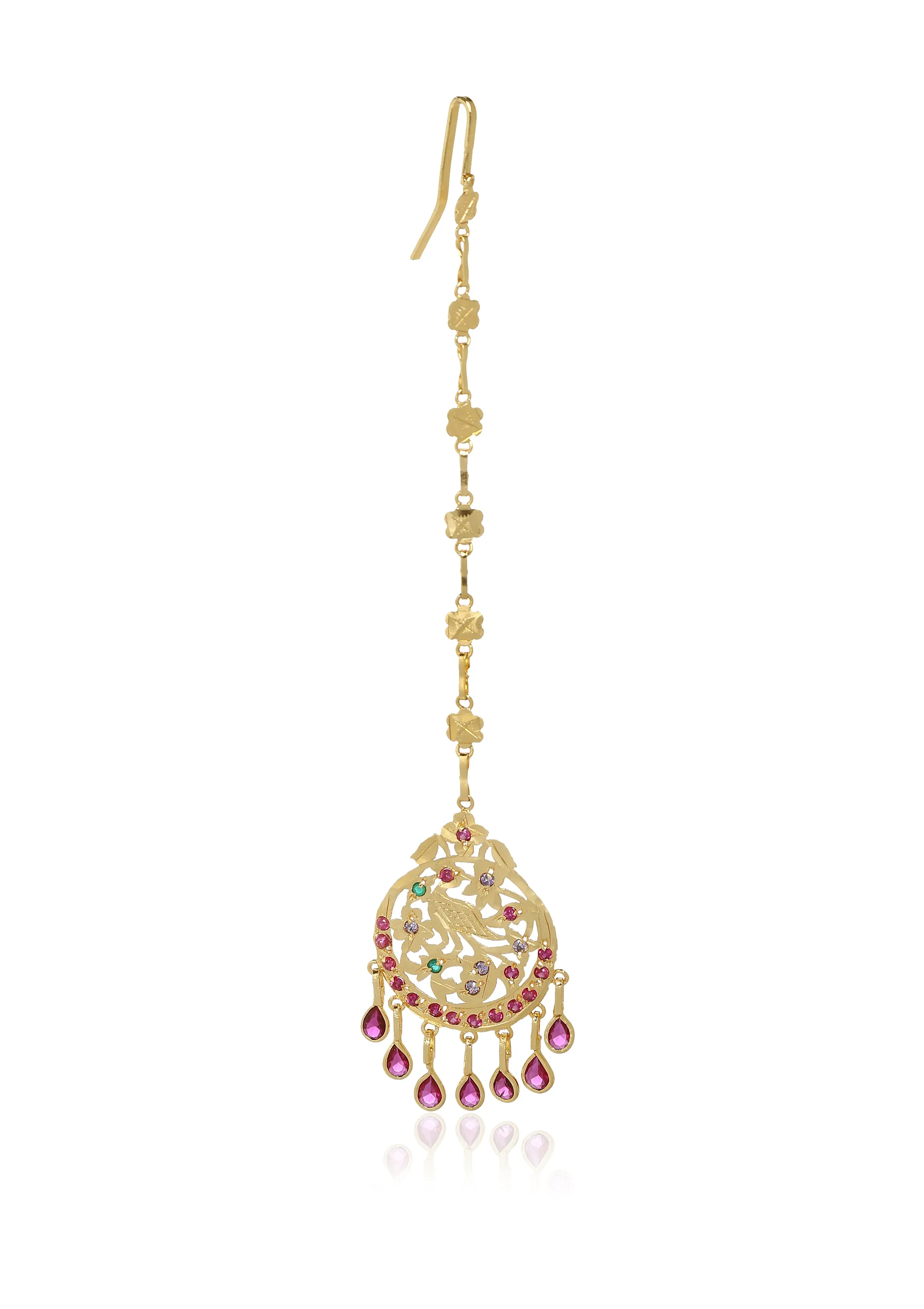 Sureeli Gold Tone Mangtikka
