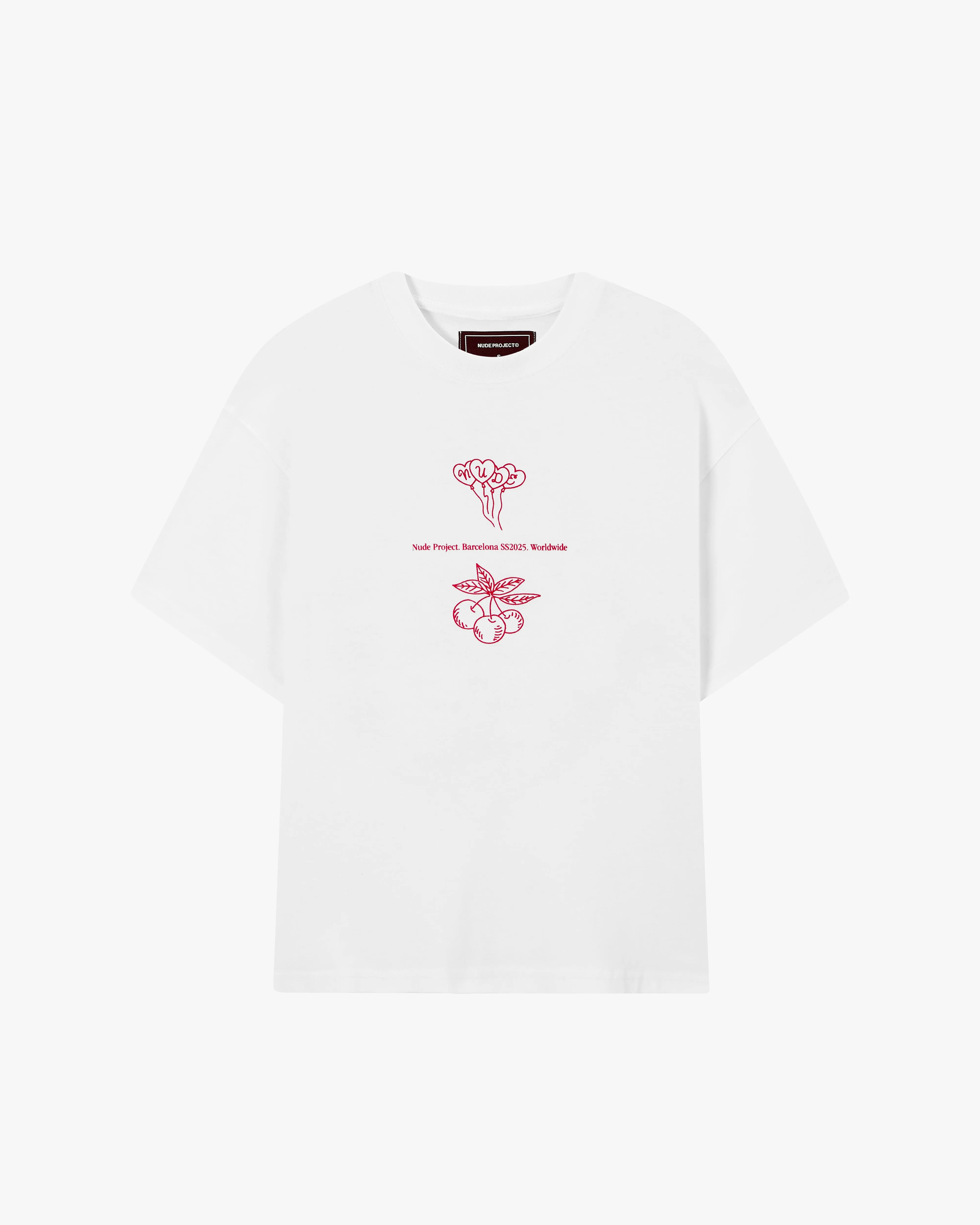 Swan Garden Tee White