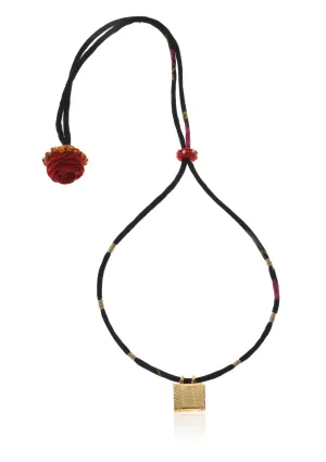 Tabiz Gold Tone Silver Necklace