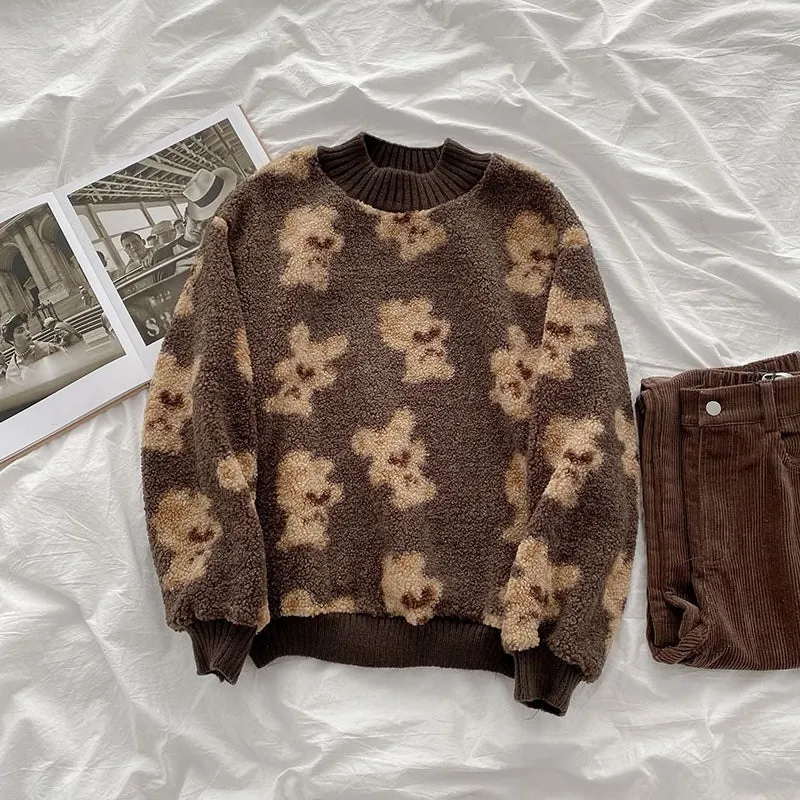 Teddy Bear Sweater (3 Colors)