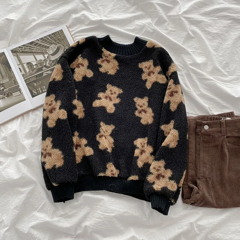 Teddy Bear Sweater (3 Colors)