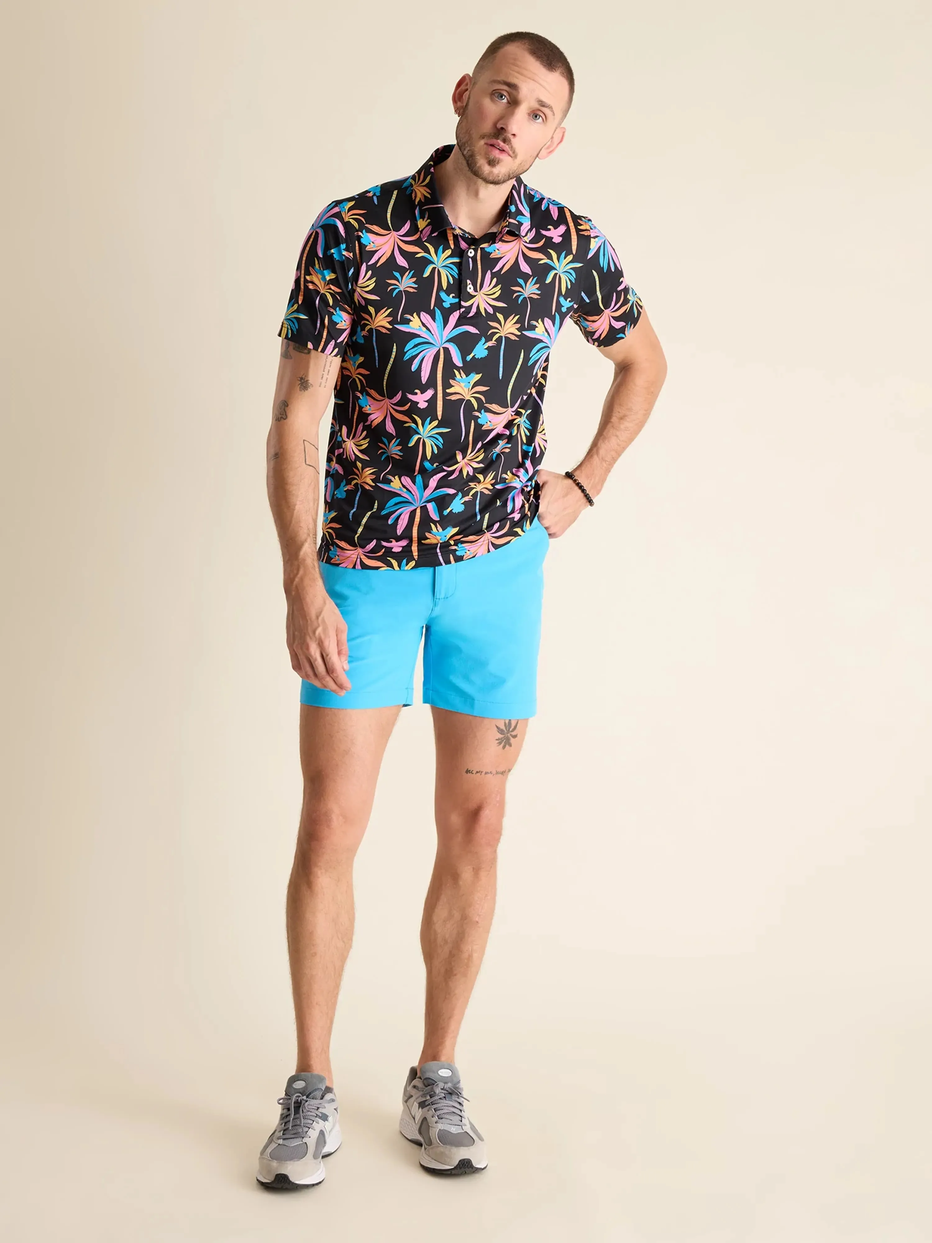 The Black Light Night (Performance Polo)