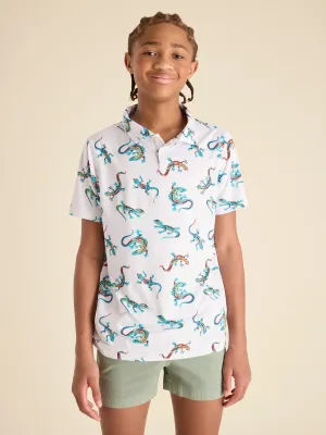 The Blizzard O' Lizard (Boys Performance Polo)