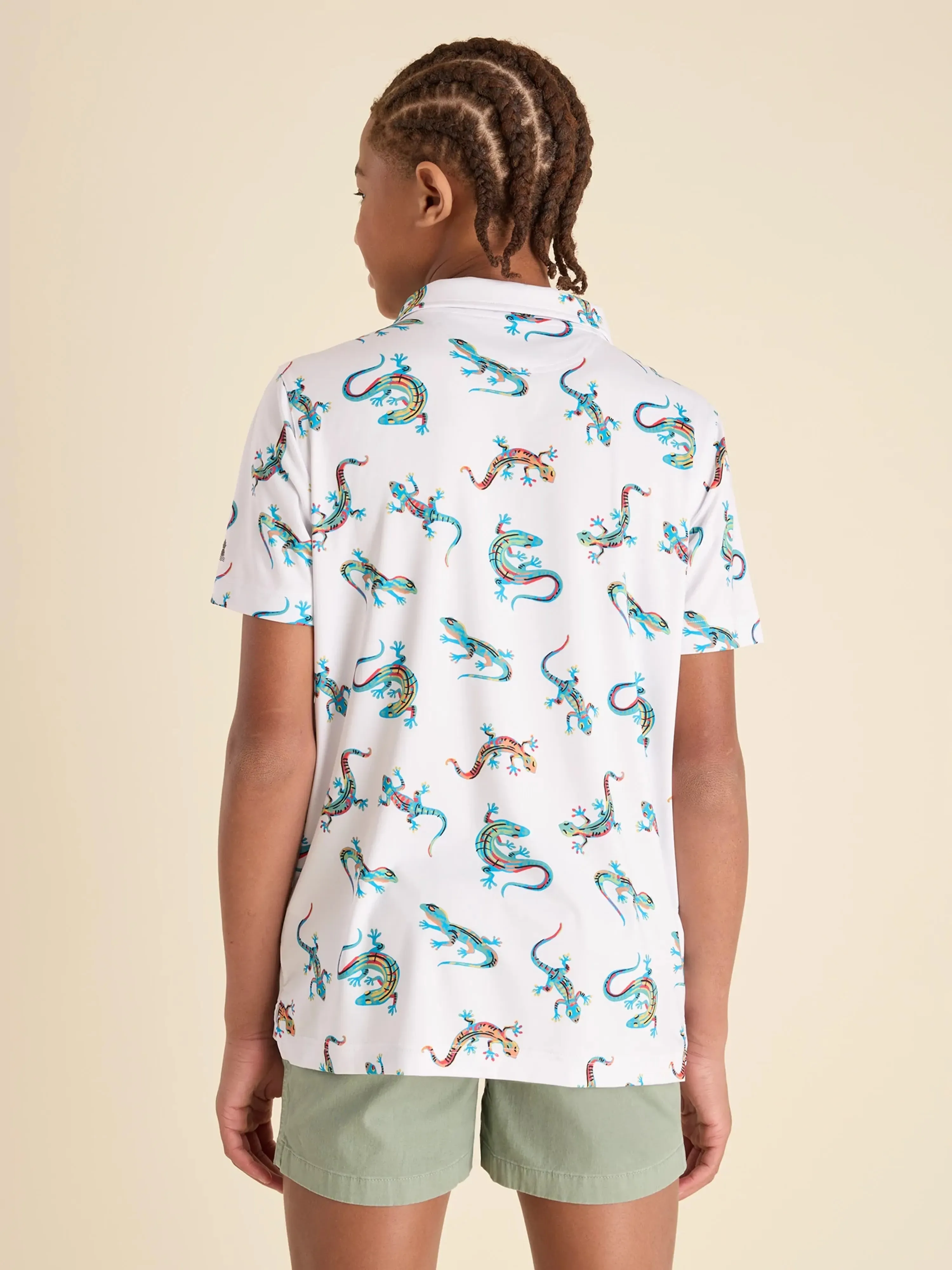 The Blizzard O' Lizard (Boys Performance Polo)