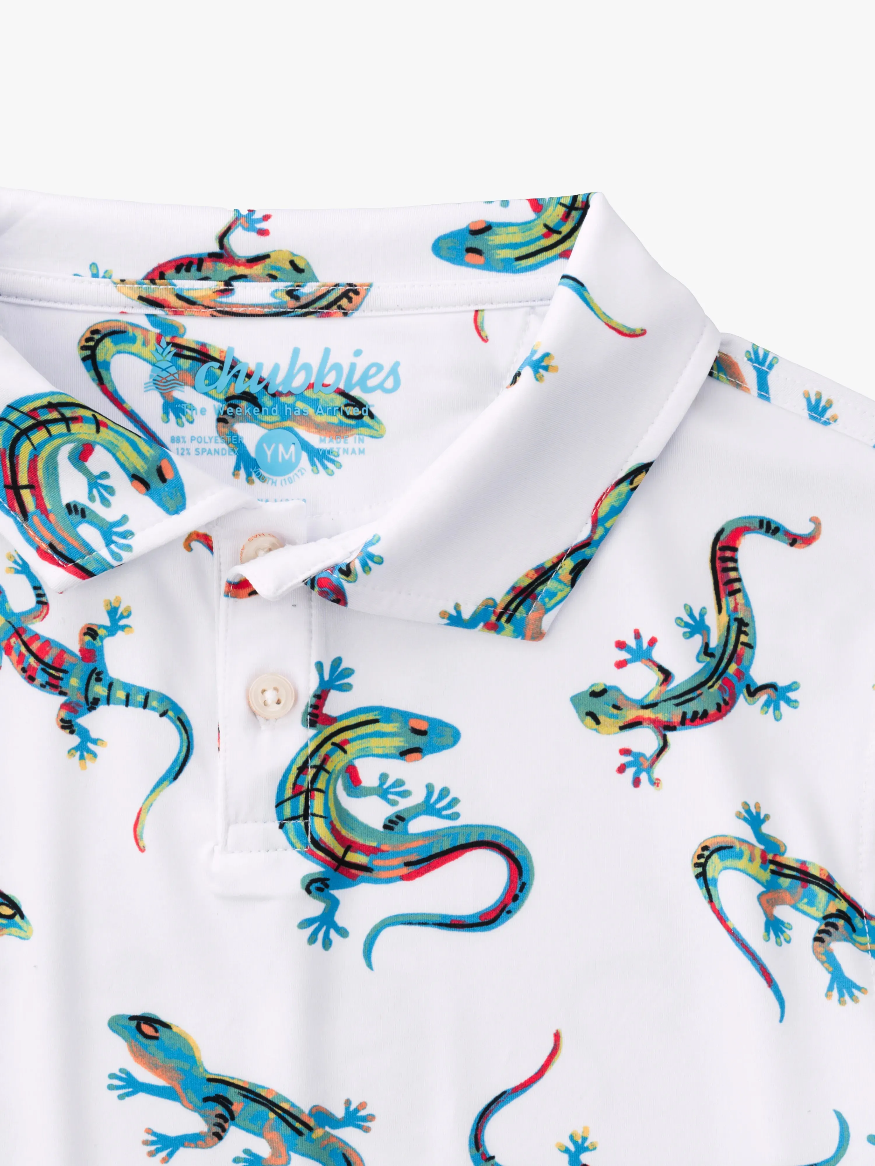 The Blizzard O' Lizard (Boys Performance Polo)