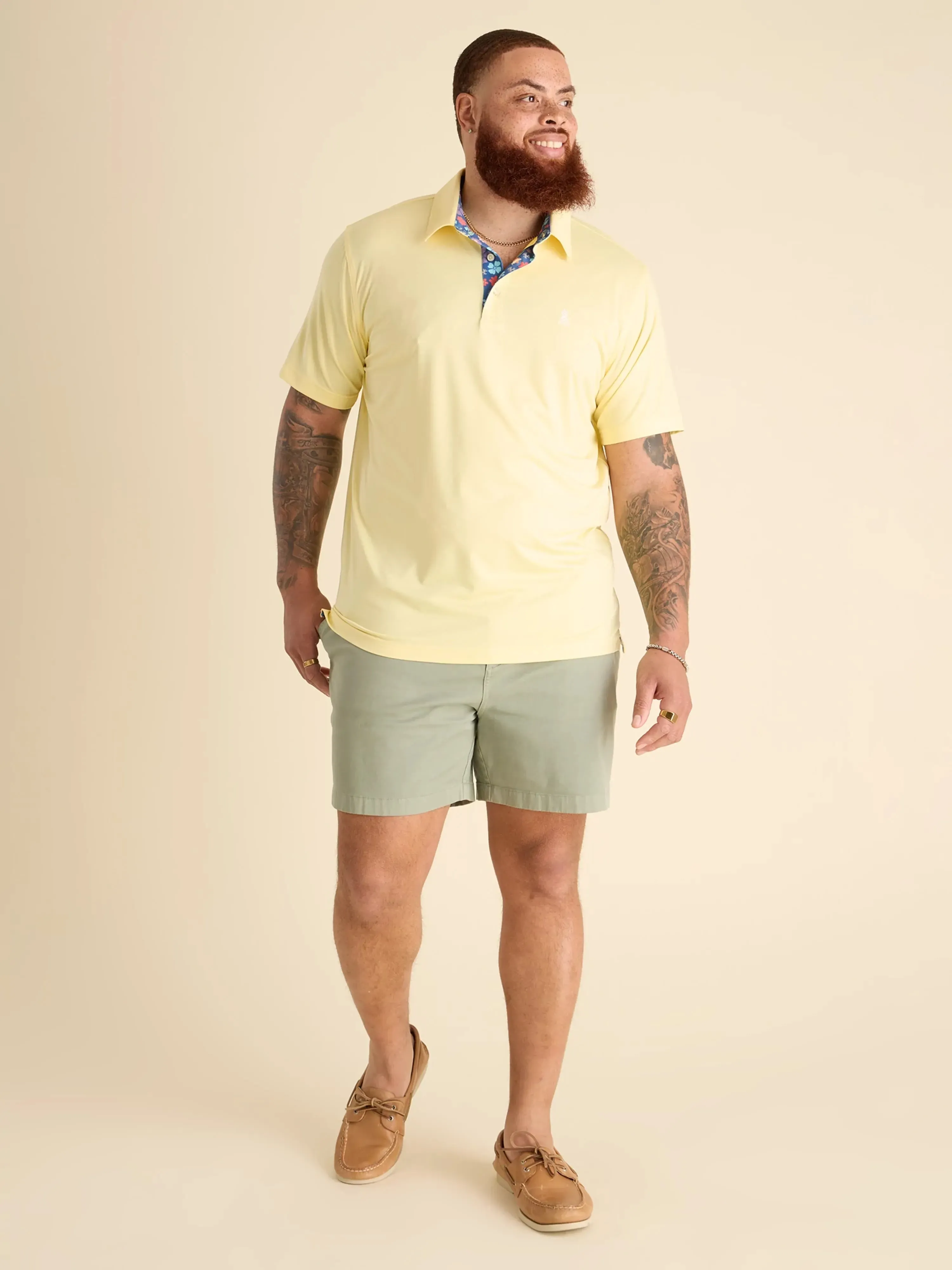 The Butter Cream (Performance Polo)