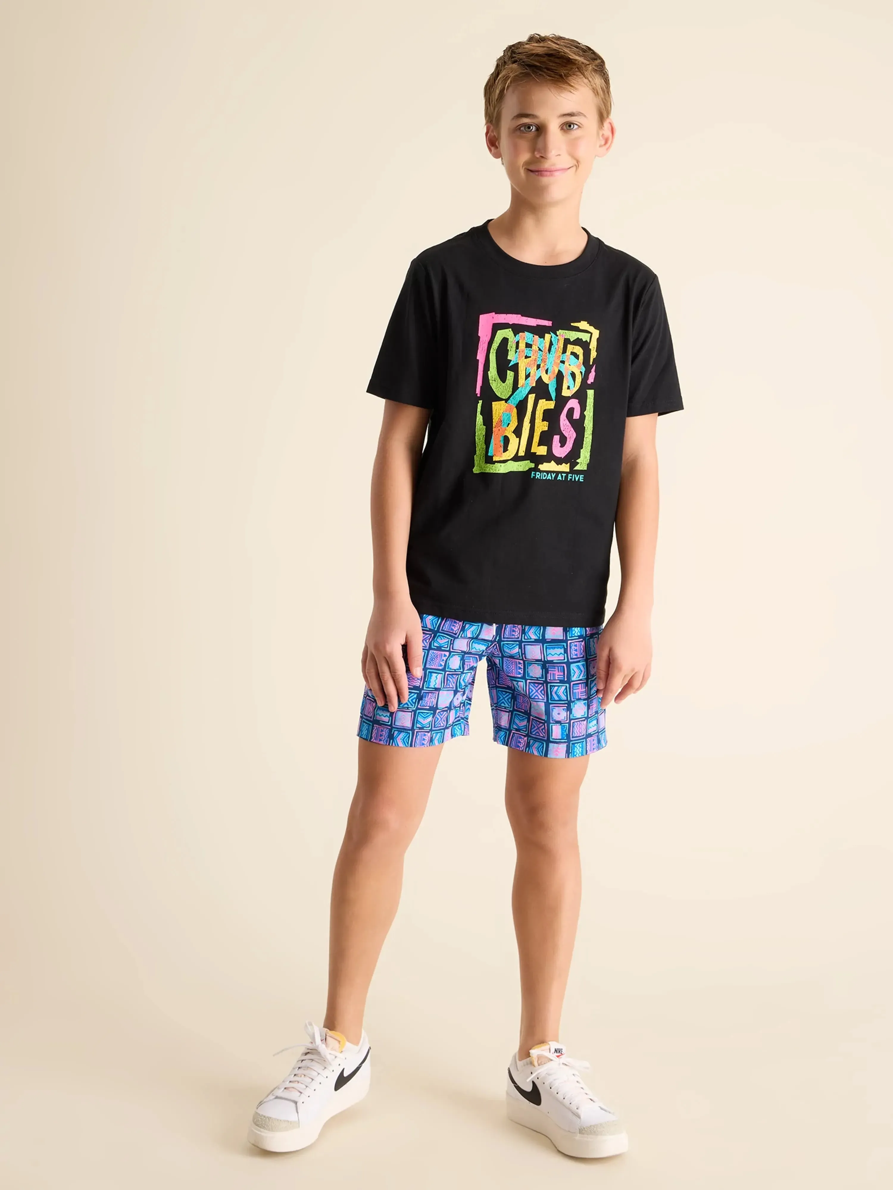 The Classic (Boys Non Pocket Graphic T-Shirt)