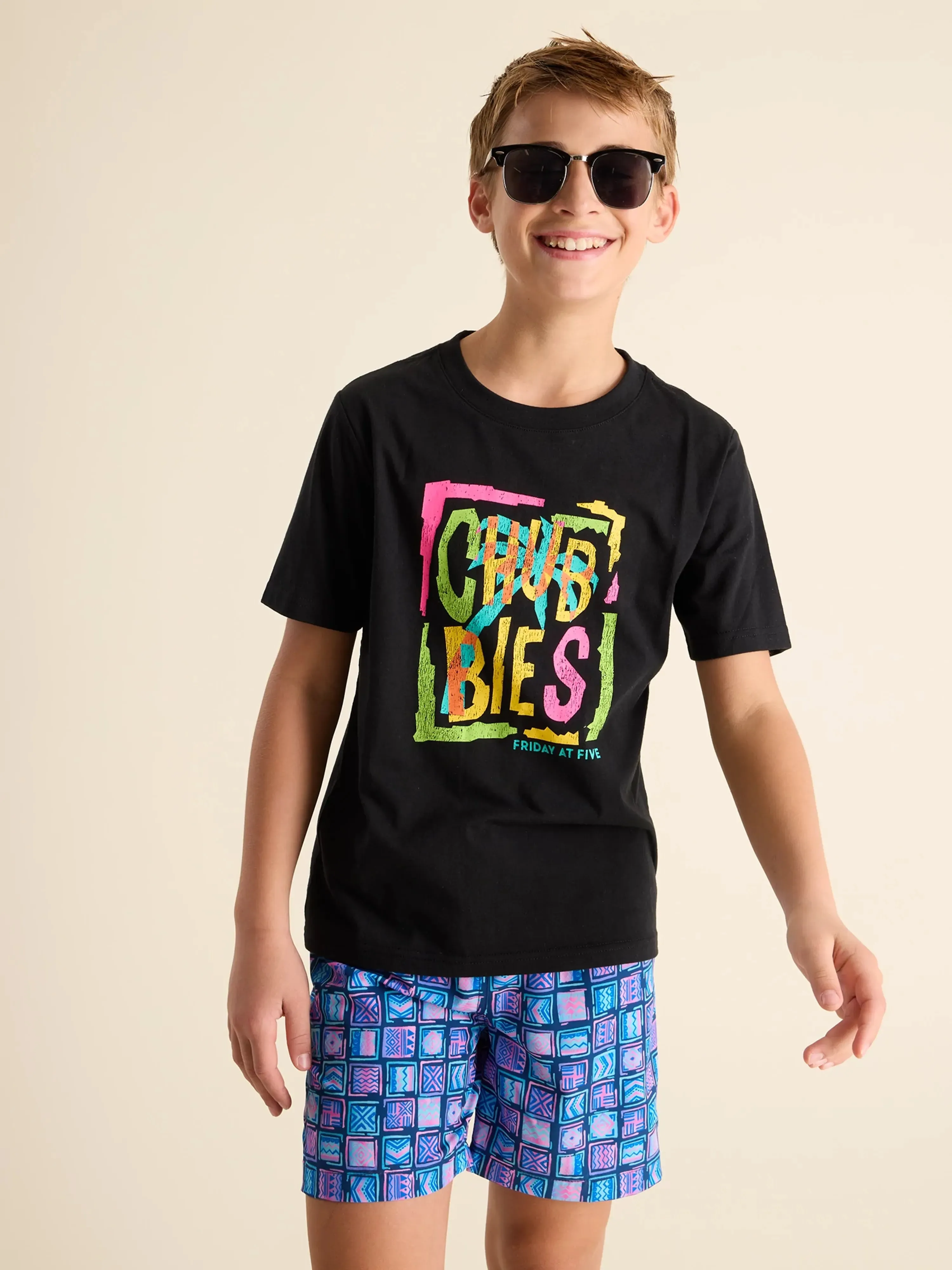 The Classic (Boys Non Pocket Graphic T-Shirt)